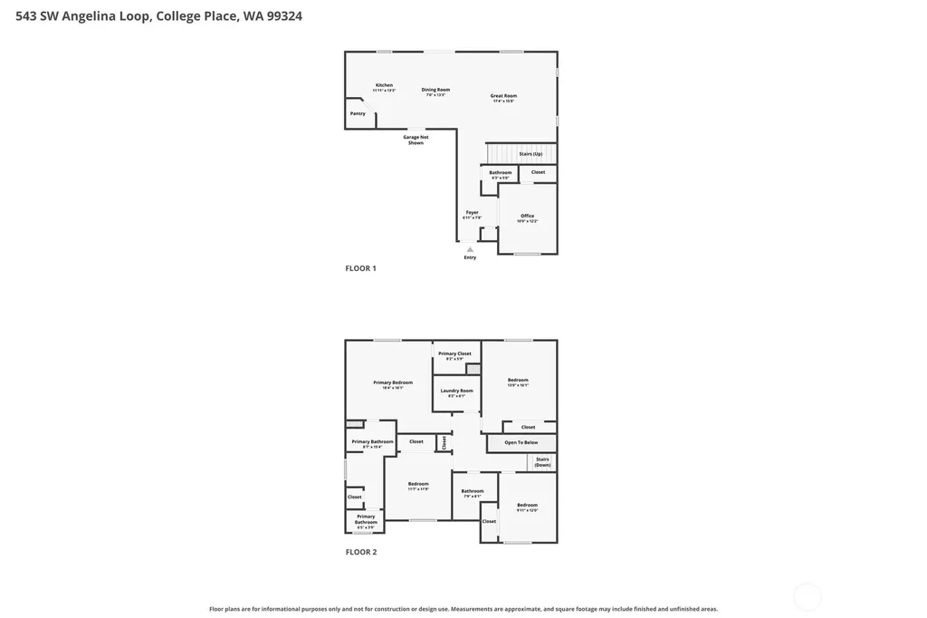 543 SW Angelina Loop College Place WA 99362