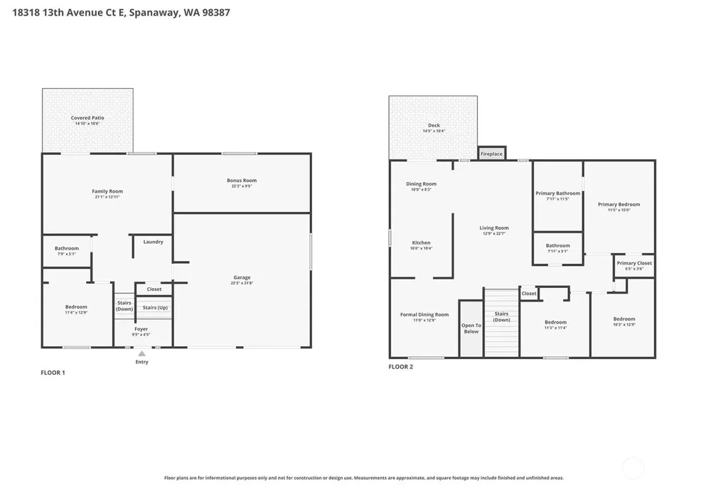 18318 13th Avenue Ct E Spanaway WA 98387