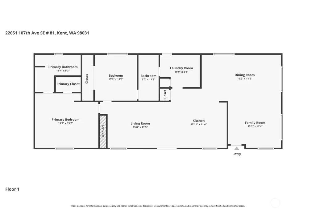 22051 107th Avenue SE Kent WA 98031