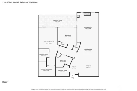 1188 106th Avenue NE Bellevue WA 98004