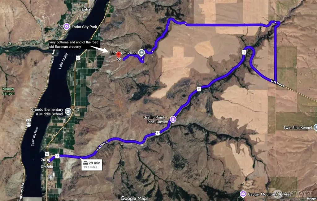 0 Naa Heavenly Ridge, Lot F Waterville WA 98858