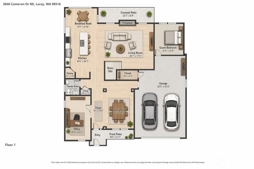 3840 Cameron Drive NE Lacey WA 98516