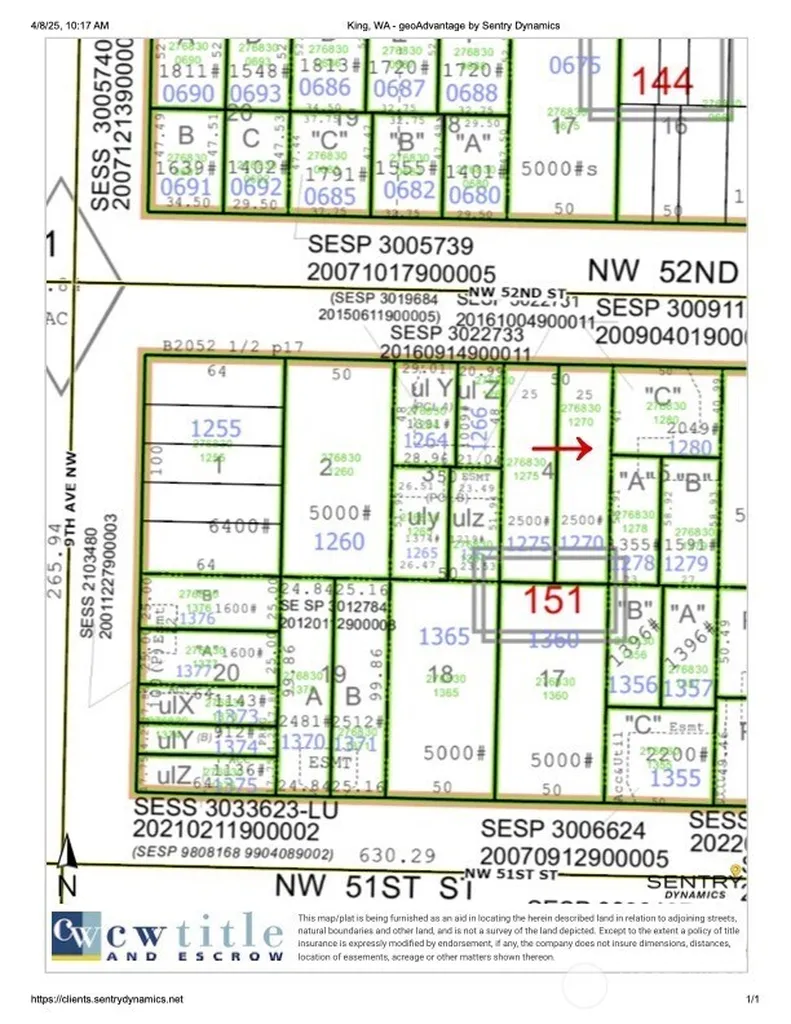 831 NW 52nd Street Seattle WA 98107