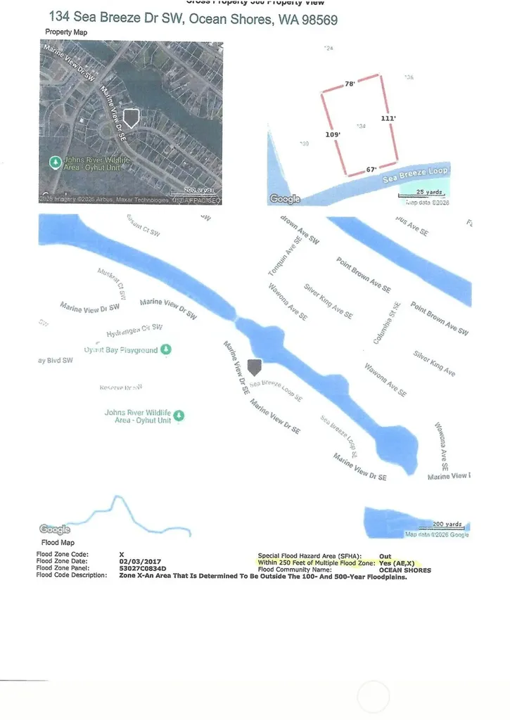 134 Sea Breeze Loop SW Ocean Shores WA 98569