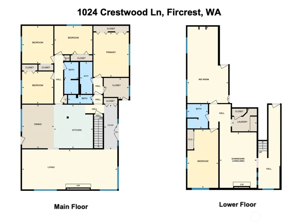 1024 Crestwood Lane Fircrest WA 98466