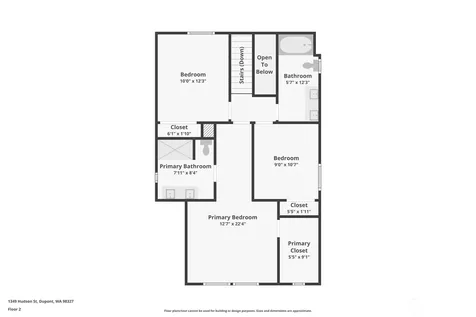 1349 Hudson Street Dupont WA 98327