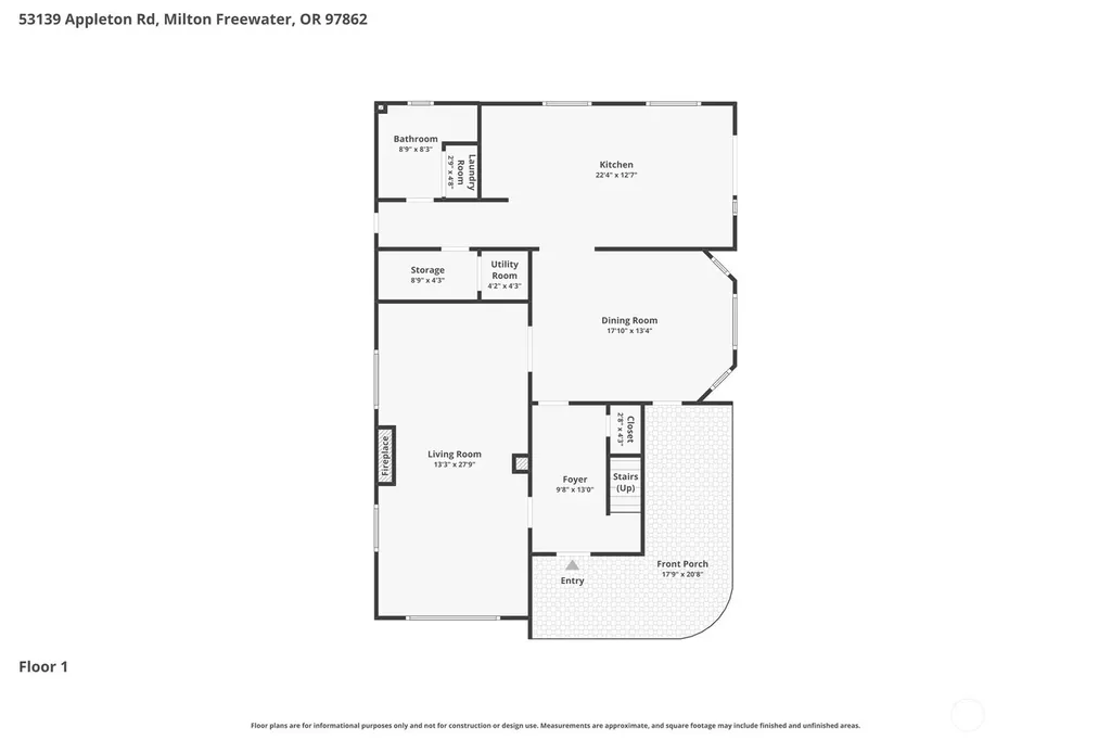53139 Appleton Road Milton-freewater OR 97862