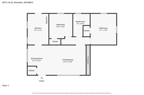 607 S 1st Street Brewster WA 98812