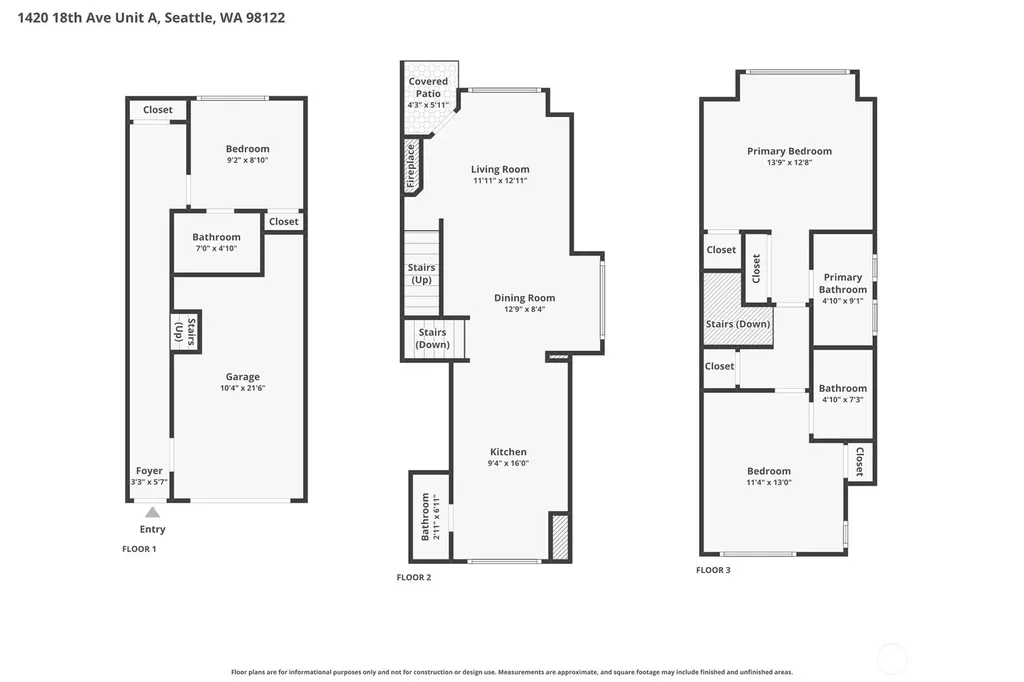 1420 18th Avenue Seattle WA 98122