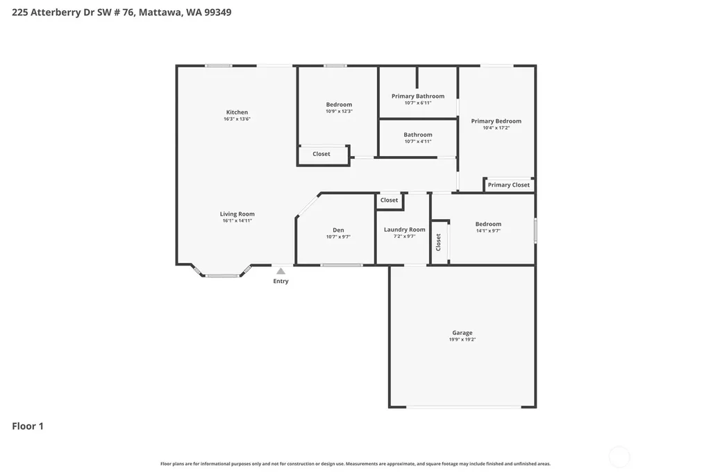225 Atterberry Drive SW Mattawa WA 99349