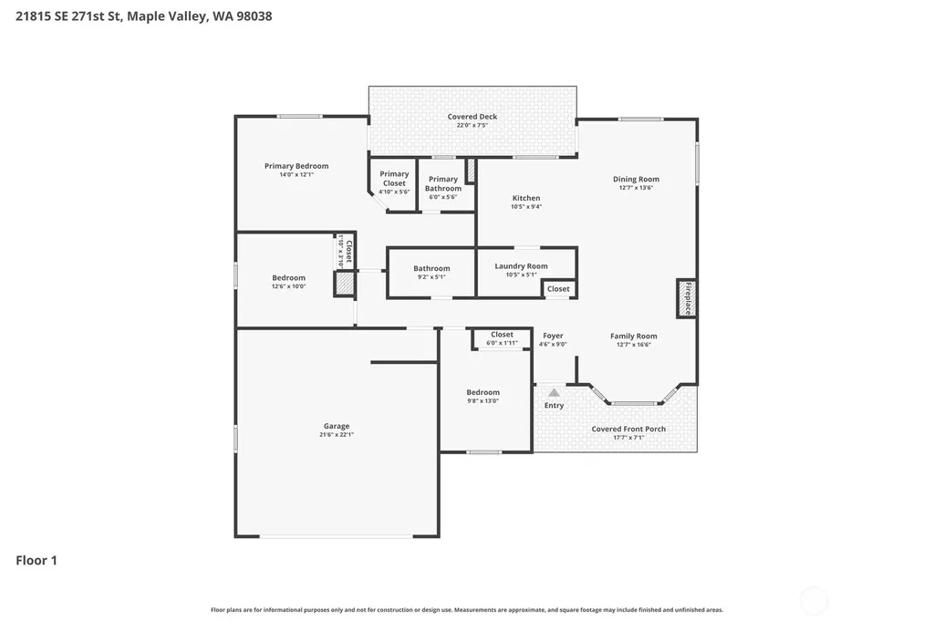 21815 SE 271st Street Maple Valley WA 98038