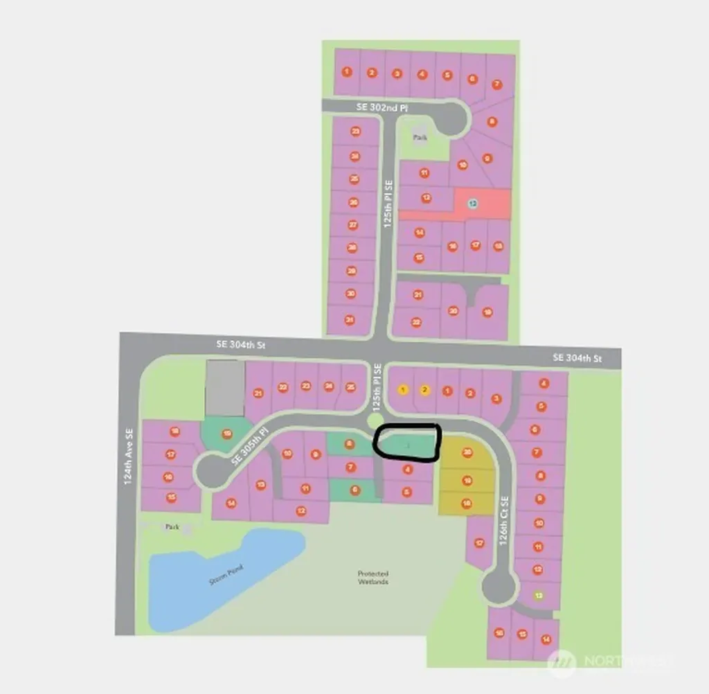 12501 SE 305th (Phase 1 Lot 3) Place Auburn WA 98092