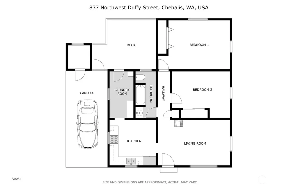 837 NW Duffy Street Chehalis WA 98532