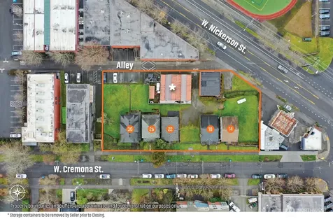 14, 18, 22-30 W Cremona Street Seattle WA 98119