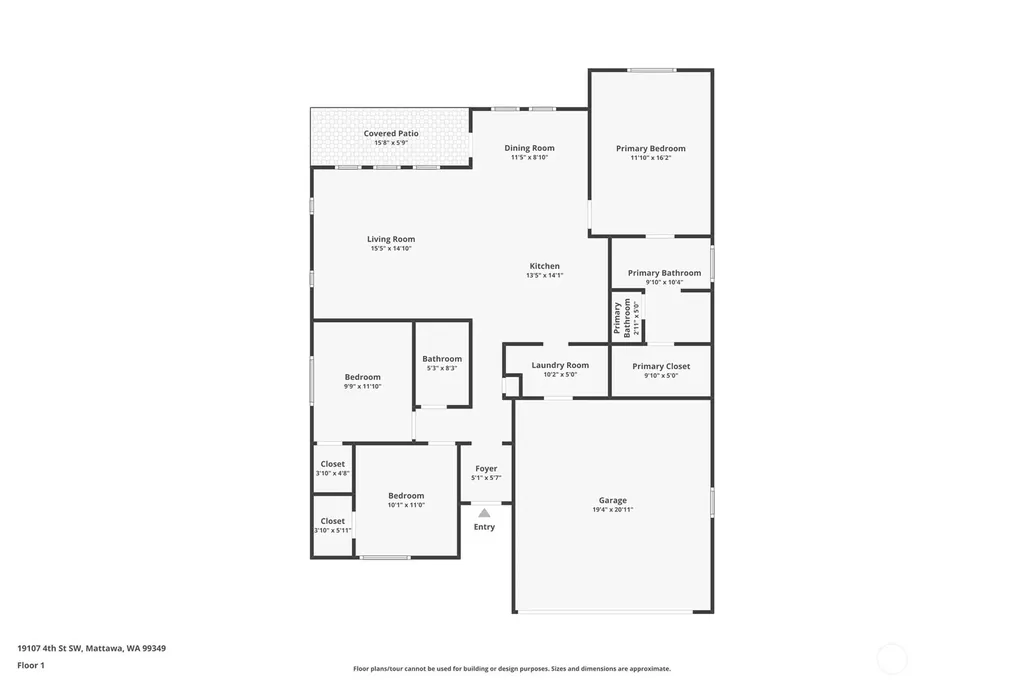 608 4th Street Mattawa WA 99349