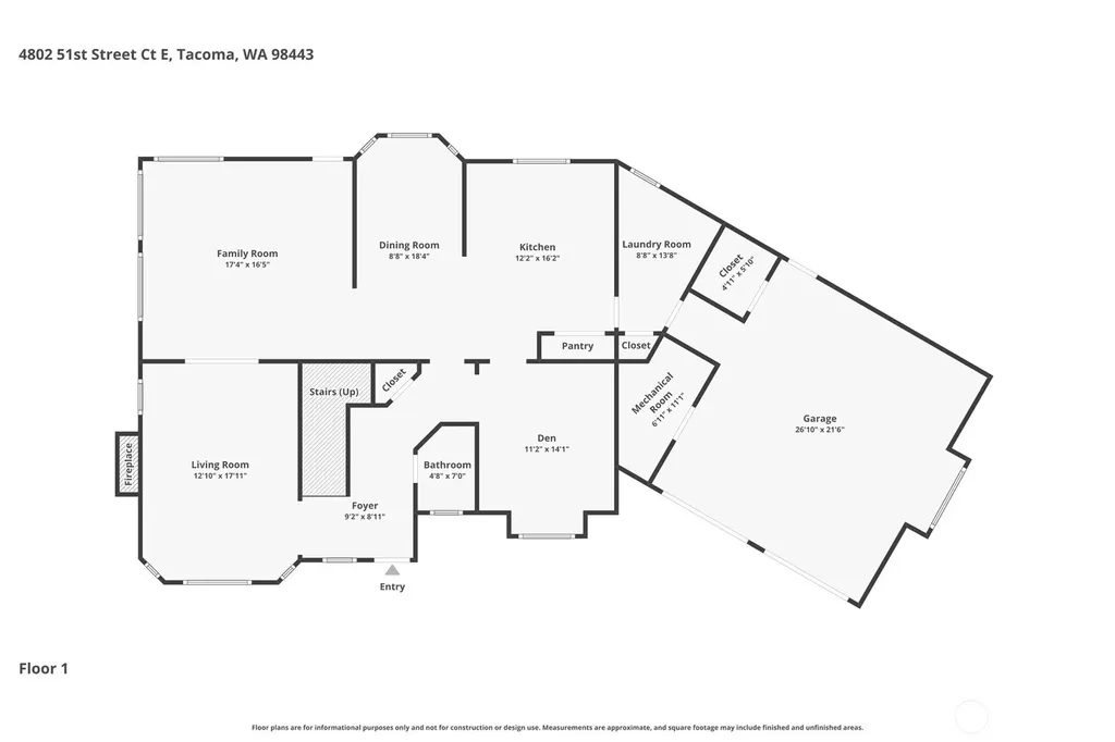 4802 51st Street Ct E Tacoma WA 98443