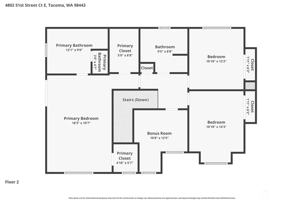 4802 51st Street Ct E Tacoma WA 98443
