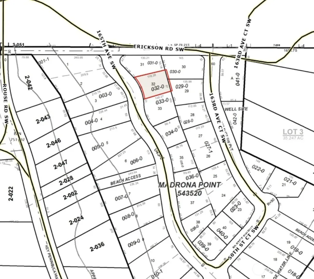 4803 165th Avenue SW Longbranch WA 98351