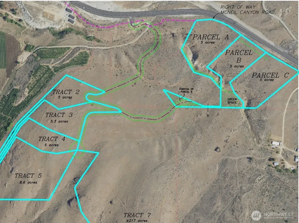0 Parcel B Mcneil Canyon Road Orondo WA 98816