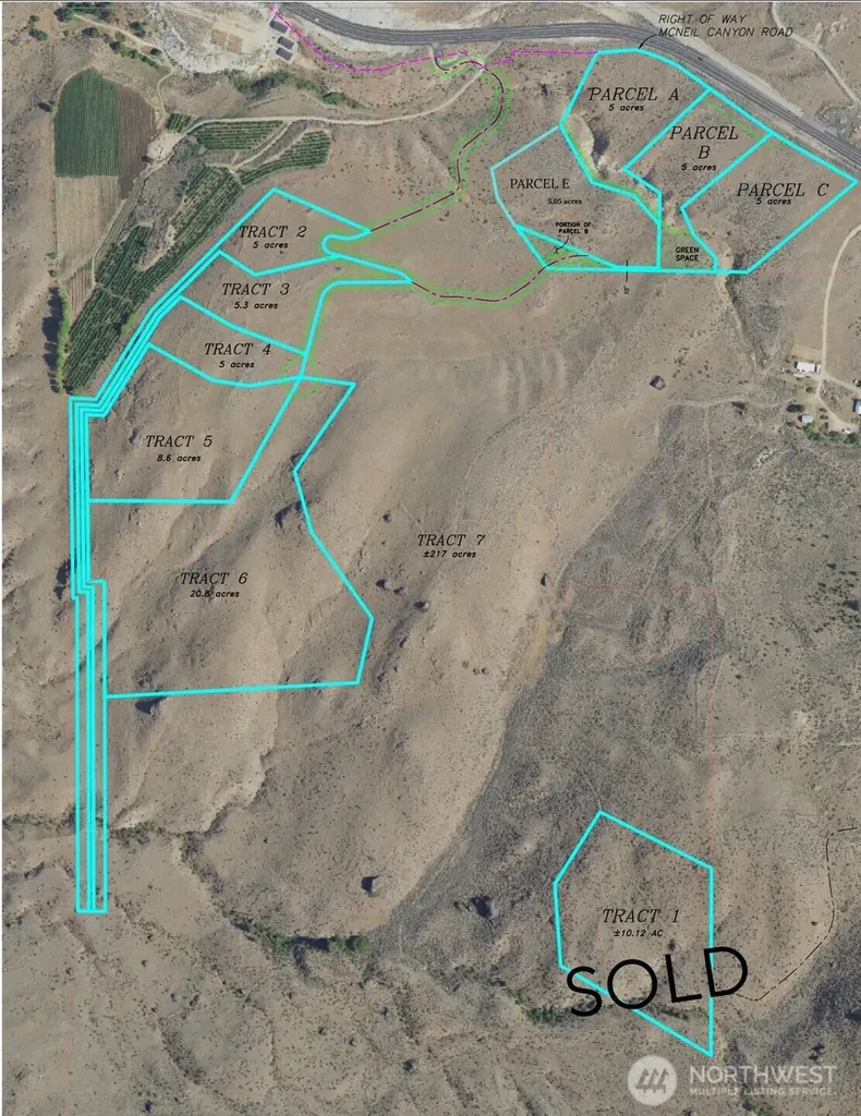 0 Tract 6 Mcneil Canyon Road Orondo WA 98816