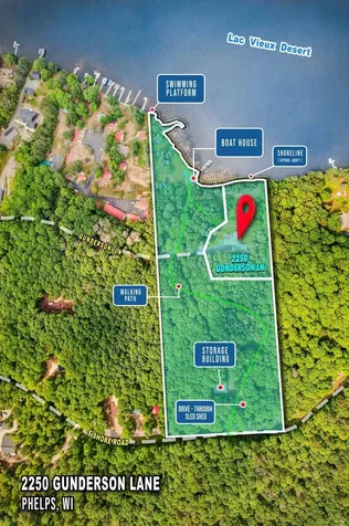 2250 Gunderson Lane Phelps WI 54554