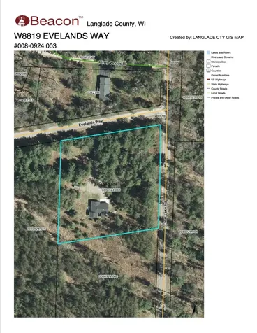 W8819 Eveland's Way Elcho WI 54428
