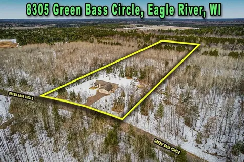 8305 Green Bass Creek Eagle River WI 54521
