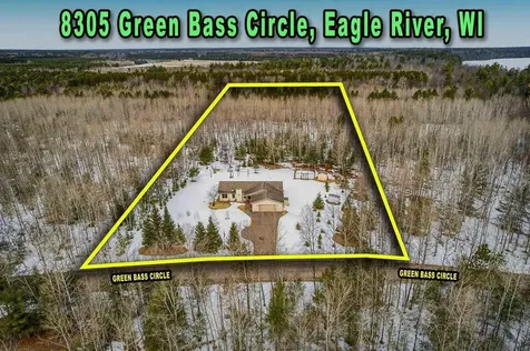 8305 Green Bass Creek Eagle River WI 54521