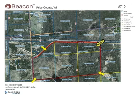 On Old 8 Road W Prentice WI 54556