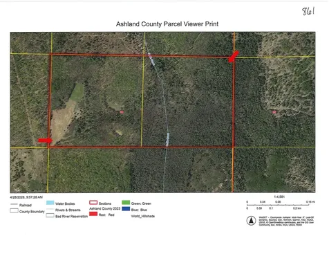 Off South Park Road Butternut WI 54514