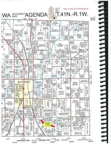 Off South Park Road Butternut WI 54514