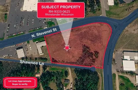 Lot on Stevens Street N Rhinelander WI 54501