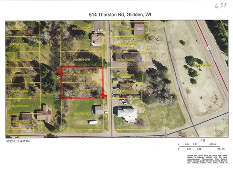 Off Thurston Road Glidden WI 54527