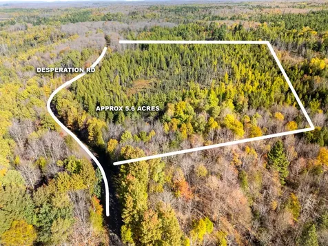 Lot On Desperation Road Oma WI 54534