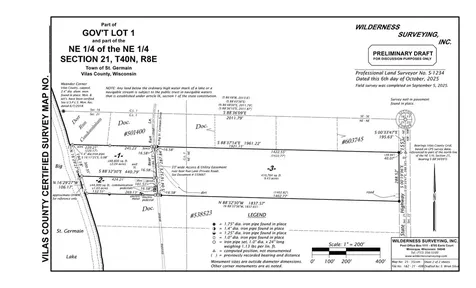 Lot 2 Bear Run Lane St Germain WI 54558