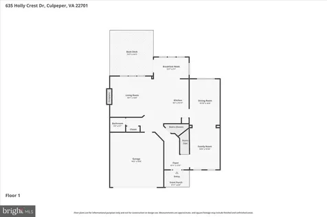 635 Holly Crest Drive Culpeper VA 22701