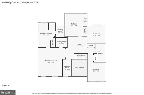 635 Holly Crest Drive Culpeper VA 22701
