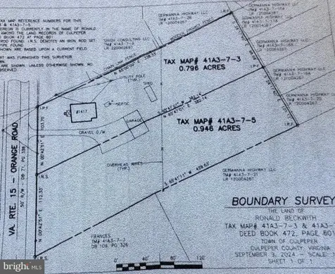 1417 Orange Road Culpeper VA 22701