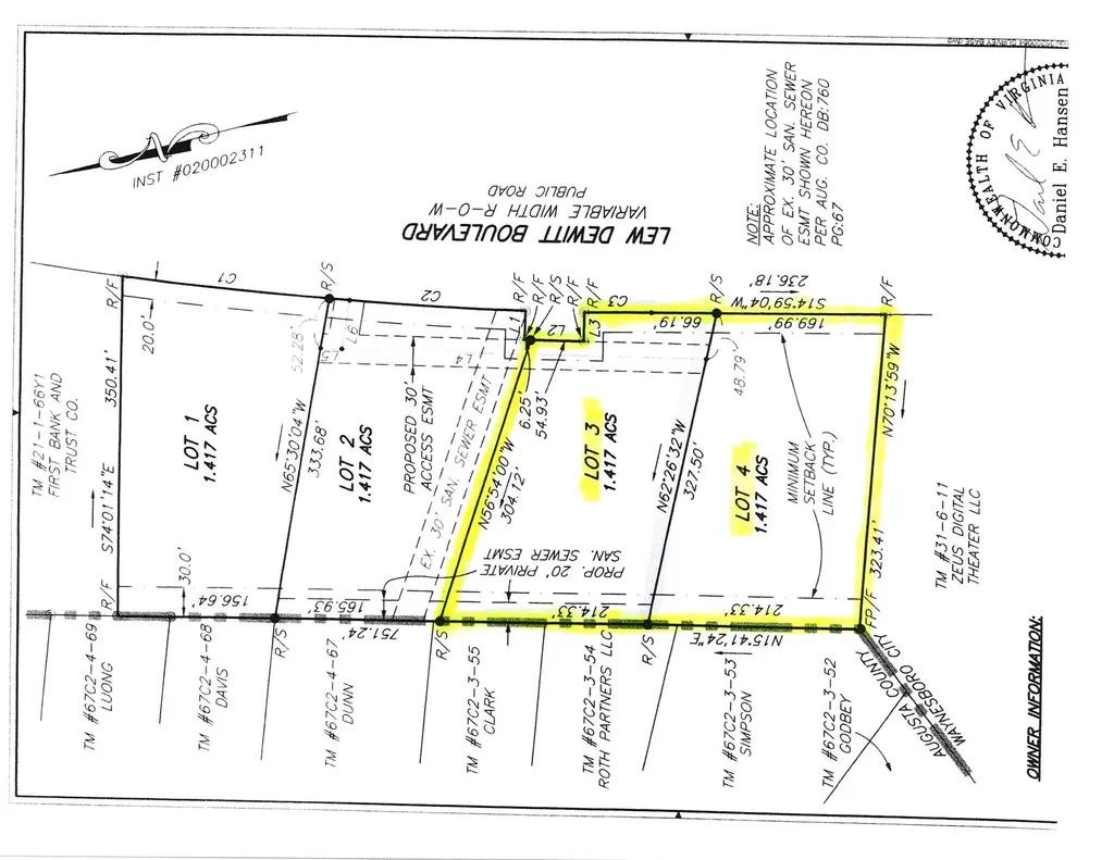 Lot Z3, Z4 Lew Dewitt Boulevard Waynesboro VA 22980