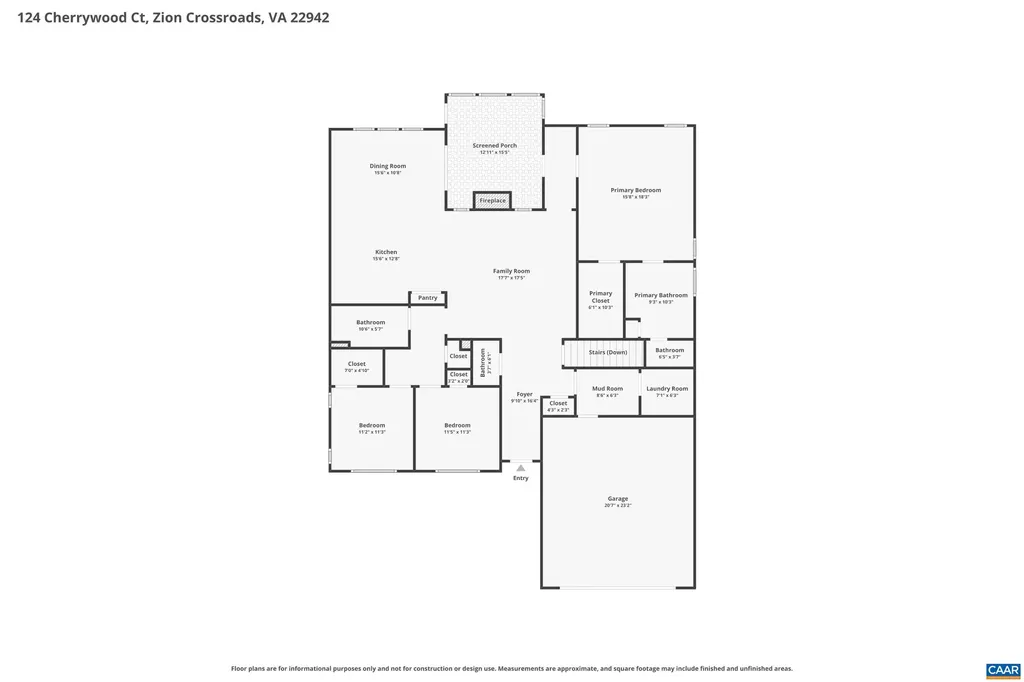 124 Cherrywood Court Louisa VA 22942