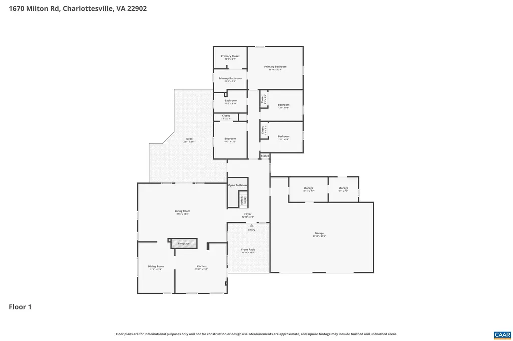 1670 Milton Road Charlottesville VA 22902