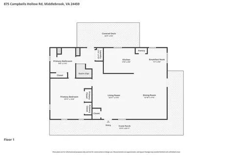 875 Campbells Hollow Road Middlebrook VA 24459