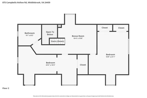 875 Campbells Hollow Road Middlebrook VA 24459