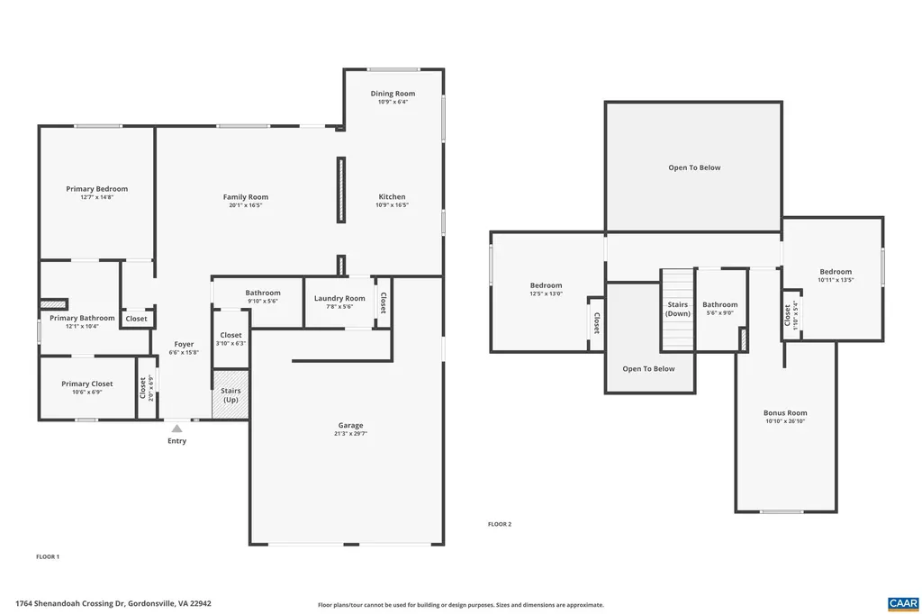 1764 Shenandoah Crossing Drive Gordonsville VA 22942