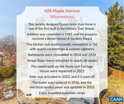 428 Maple Avenue Waynesboro VA 22980