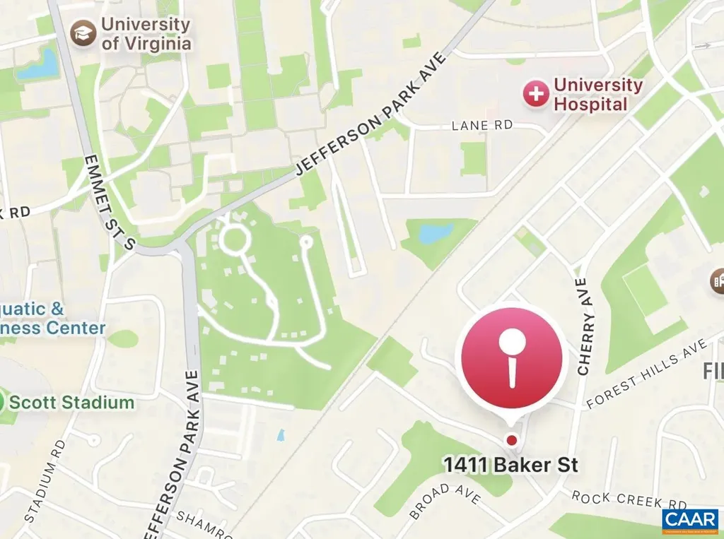 1411 Baker Street Charlottesville VA 22903