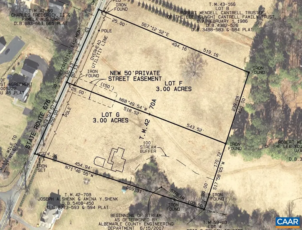 3 Acres Tbb Owensville Road Charlottesville VA 22903