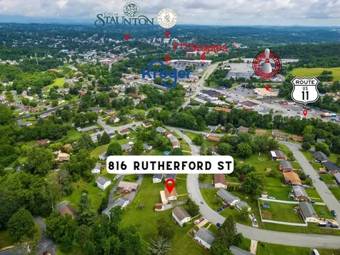 816 Rutherford Street Staunton VA 24401