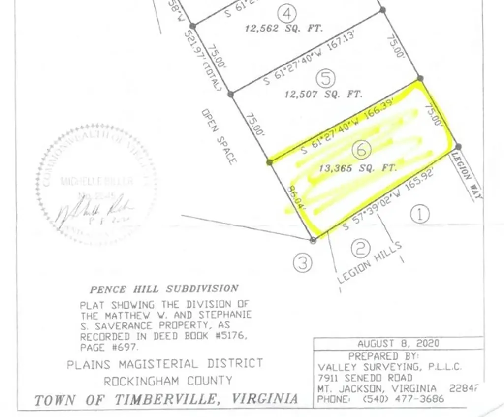 Lot 6 American Legion Drive Broadway VA 22815