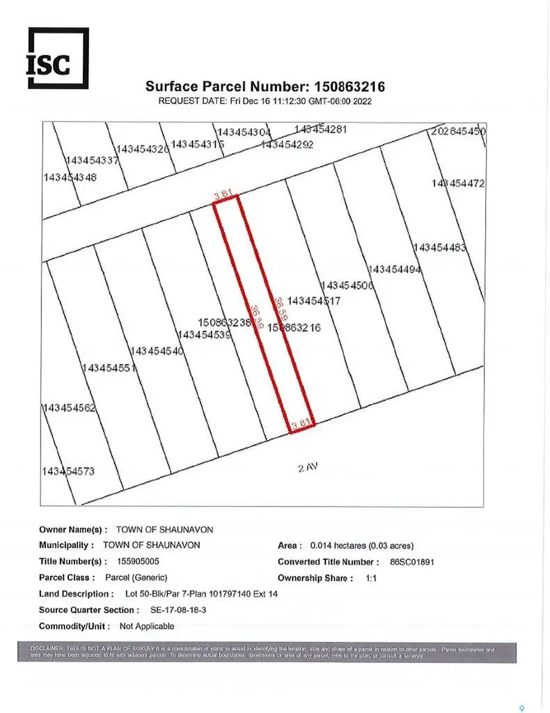 289 2nd Avenue E Shaunavon SK S0N 2M0